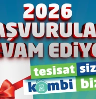 'Tesisat Sizden, Kombi Bizden' Projesi Başvuruları Devam Ediyor
