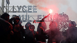 Fransa'nın lise eylemleri Belçika'ya da sıçradı