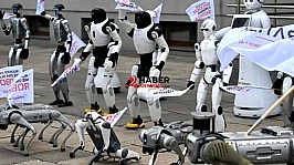 Robotlar yapay zekâ için sokağa çıktı