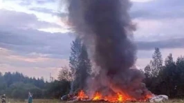 Rusya'da askeri helikopter düştü, mürettebat öldü