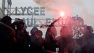 Fransa'nın lise eylemleri Belçika'ya da sıçradı