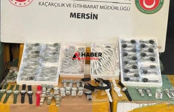 1,5 Milyar Liralık Kaçak Saat Operasyonu