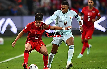 A Milli Futbol Takımımız Fransa'ya mağlup oldu