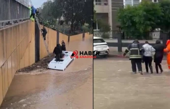 Adana'da Sel Dehşeti