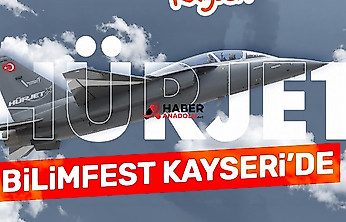 BİLİMFEST Kayseri'de HÜRJET ve Türk Yıldızları heyecanı