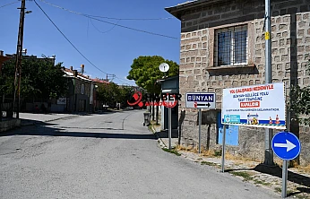 Bünyan'da 16 kilometrelik yol yenileniyor