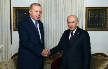 Cumhurbaşkanı Erdoğan ve MHP Lideri Bahçeli Bir Araya Geldi