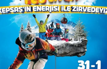Erciyes'te Kış Spor Festivali Heyecanı