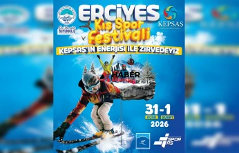 Erciyes'te Kış Spor Festivali Heyecanı