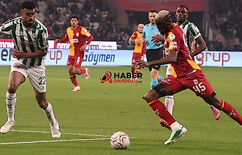 Galatasaray, Konyaspor engelini 4 golle geçti