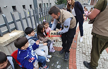 Kayseri'de öğrencilere hayvan sevgisi aşılandı