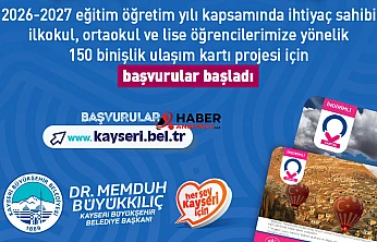 Büyükşehir'den öğrencilere ulaşım desteği
