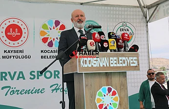 Kocasinan'da 75. ERVA Spor Okulu hizmete açıldı