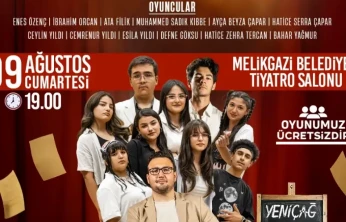 Melikgazi'de 'Perde Arkası' Tiyatro Oyunu Sahnelenecek