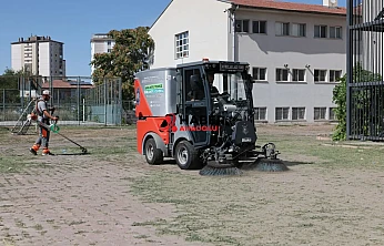Melikgazi'den okullara kapsamlı temizlik çalışması