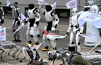 Robotlar yapay zekâ için sokağa çıktı