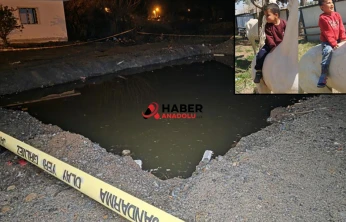 Su dolu temele düşen 2 çocuk kardeş hayatını kaybetti
