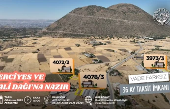 Talas'ın Gözde Mahallelerinde 18 Villa Parseli Satışta