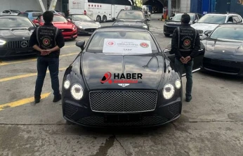 Usulsüz geçirilen 65 lüks araca el konuldu: 22 gözaltı