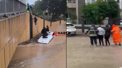Adana'da Sel Dehşeti