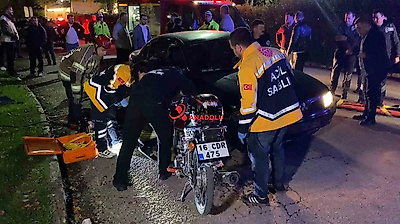 Kayseri'de genç motosiklet sürücüsü yaşamını yitirdi