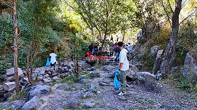 Kırlangıç Vadisi'nde spor ve çevre için örnek etkinlik