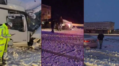 Nevşehir'de İşçi Midibüsü Devrildi: 14 Kişi Yaralandı