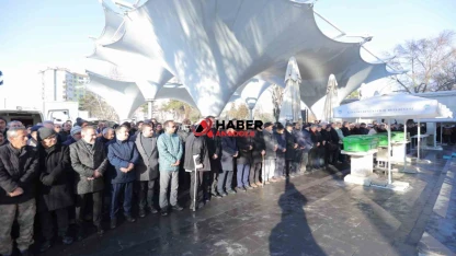 Ahmet Taş, son yolculuğuna uğurlandı.