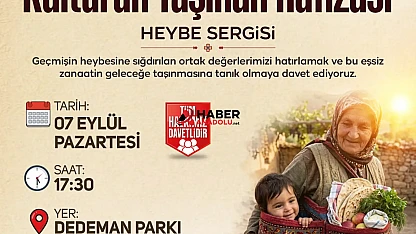 Heybe Sergisi Sanat Melikgazi'de açılacak