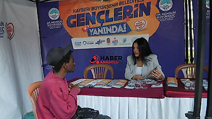 Kayseri'de üniversite öğrencilerine sıcak karşılama