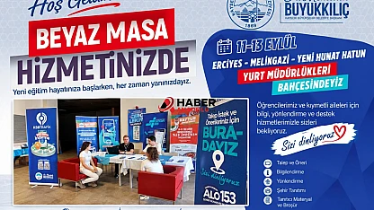 Üniversite öğrencilerine 'Beyaz Masa' desteği