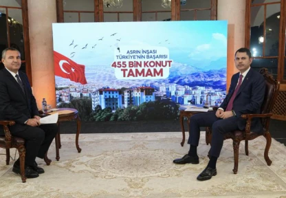 Bakan Kurum, Hatay'da tamamlanan asrın inşa seferberliğini anlattı