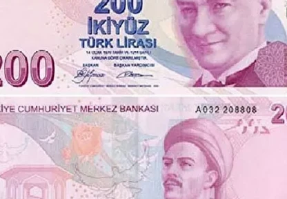 Yeni 200 TL'lik banknotlar tedavülde