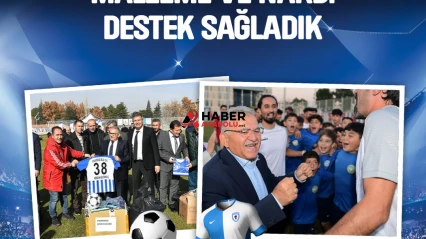 Amatör Spora 5,6 Milyon TL'lik Dev Destek