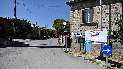 Bünyan'da 16 kilometrelik yol yenileniyor