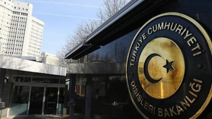İsrail'in Doğu Kudüs'te bin 800 konutun inşası için onayına Dışişleri Bakanlığından tepki