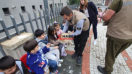 Kayseri'de öğrencilere hayvan sevgisi aşılandı