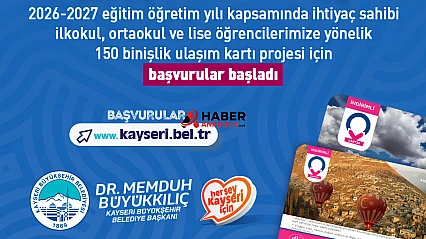 Büyükşehir'den öğrencilere ulaşım desteği