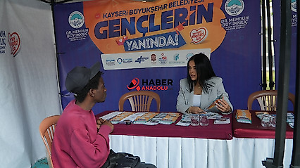 Kayseri'de üniversite öğrencilerine sıcak karşılama