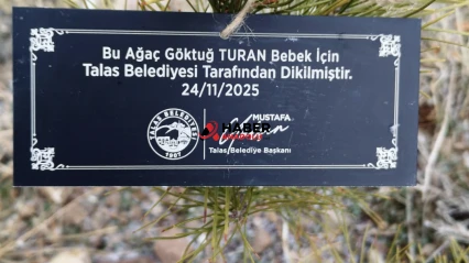 Talas Belediyesinden Geleceğe Nefes: Her Bebek İçin Bir Fidan