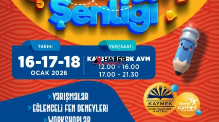 Yarıyıl Tatilinde Genç KAYMEK Çocuk Şenliği