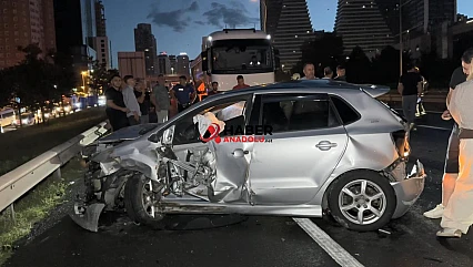 İstanbul'da meydana gelen kazalarda 10 kişi yaralandı