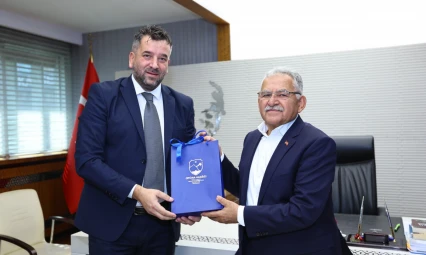 Büyükkılıç, Bosna-Hersek Heyetine Turizm Şehri Kayseri'yi Anlattı