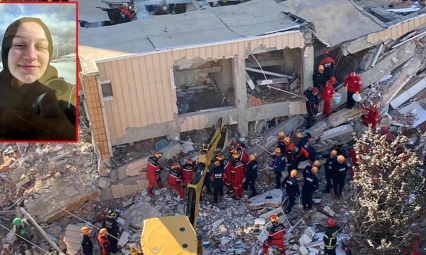 Enkazdan Kurtulan Dilara Ailesinin Mezarına Gitti