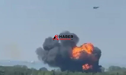 F-16 eğitim sırasında düştü: Pilot kurtuldu