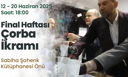 Final Haftasında Üniversite Öğrencilerine Destek Olmaya Devam Ediliyor