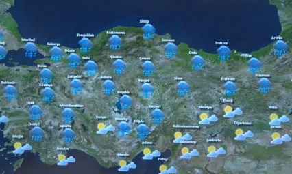 Kuvvetli yağış ve rüzgar uyarısı