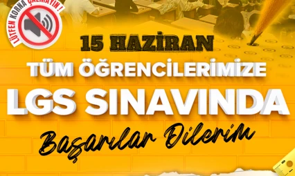LGS Öncesi Moral ve Destek: 631 Öğrenciye Ücretsiz Kurs