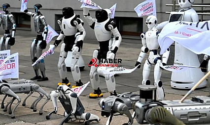 Robotlar yapay zekâ için sokağa çıktı