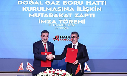 Türkiye'den KKTC'ye doğal gaz iş birliği